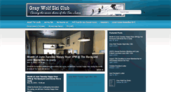 Desktop Screenshot of graywolfskiclub.com